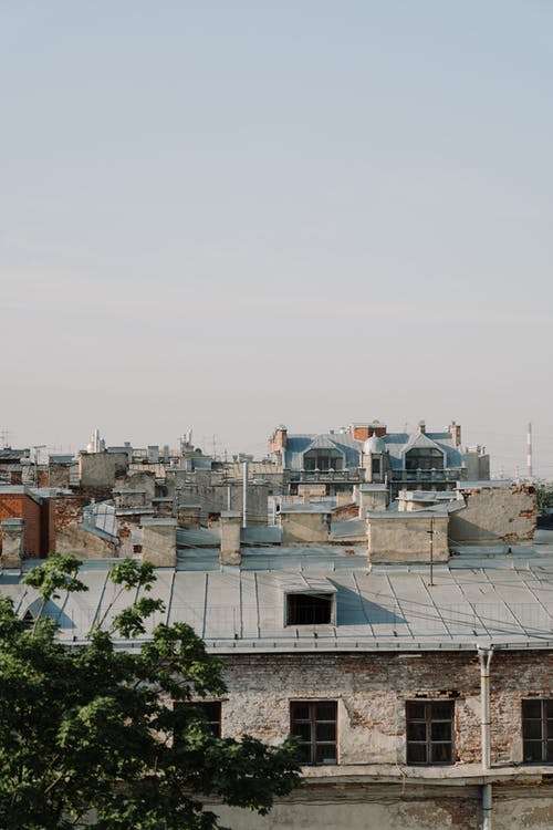 城市建筑鸟瞰图 · 免费素材图片