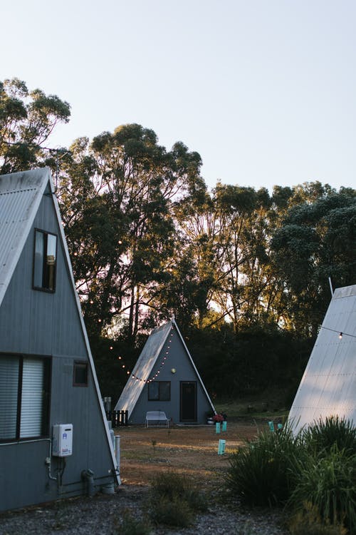有关三角形的, 住, 住宅的免费素材图片