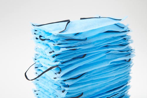 有关医用口罩, 囤货, 白色背景的免费素材图片