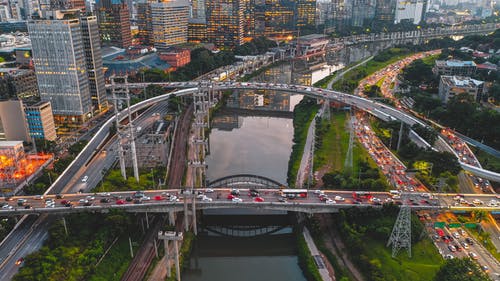 有关中央, 交通, 光的免费素材图片