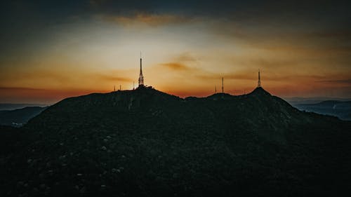 有关冷静, 剪影, 和平的的免费素材图片