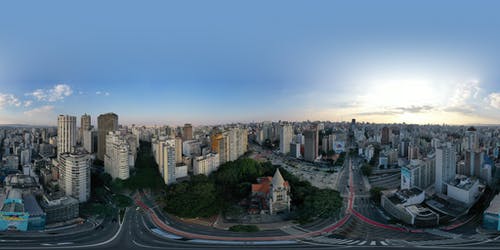 有关住宅, 全景, 公路的免费素材图片