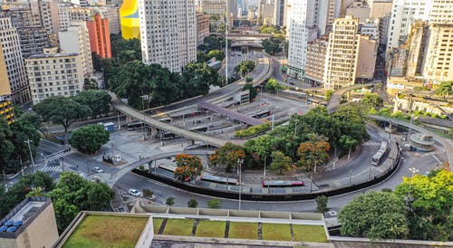 有关交通, 区域, 垂直拍摄的免费素材图片
