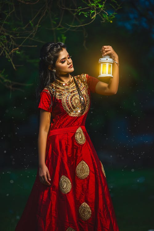 有关传统服装, 光, 化妝的免费素材图片