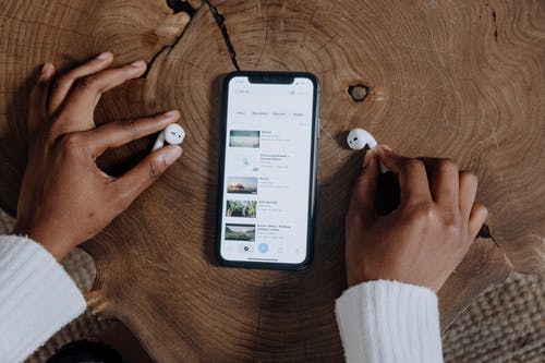 有关airpods, Flatlay, iPhone的免费素材图片