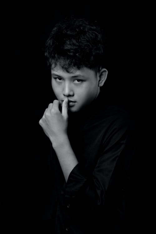 有关人, 单色, 垂直拍摄的免费素材图片