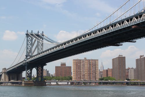 有关吊桥, 基础设施, 布鲁克林大桥的免费素材图片