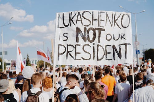 白俄罗斯的抗议者 · 免费素材图片