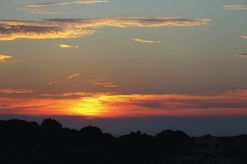 有关光线, 冷静, 剪影的免费素材图片