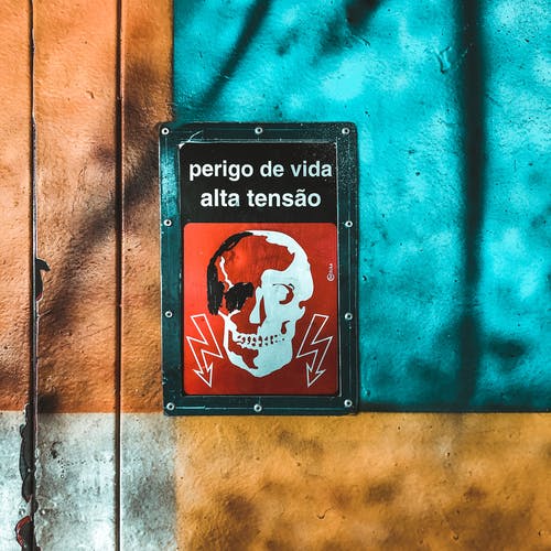 有关危险, 标志, 墙壁的免费素材图片