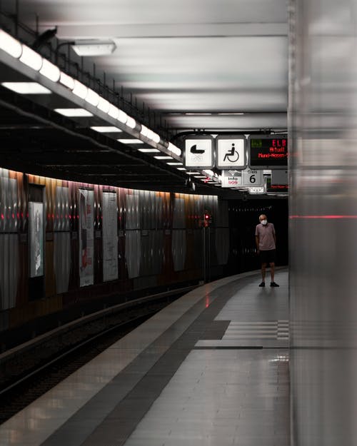 有关人, 地下, 地铁月台的免费素材图片