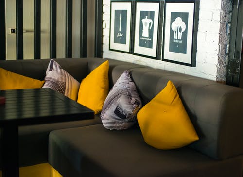 有关Throw Pillows, 室内装饰, 室内设计的免费素材图片