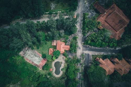 有关一般开销, 住宅, 俯视图的免费素材图片