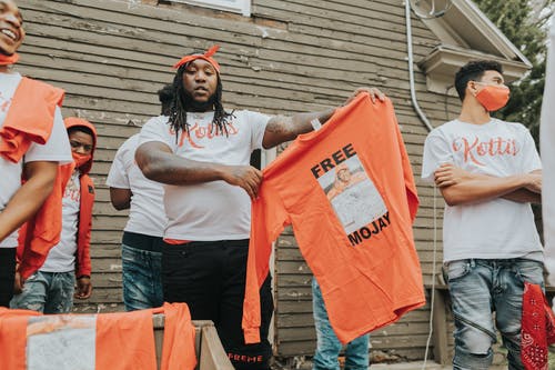 有关@户外, 匪徒, 印花大手帕的免费素材图片