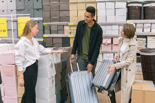 有关一對, 人, 售货员的免费素材图片