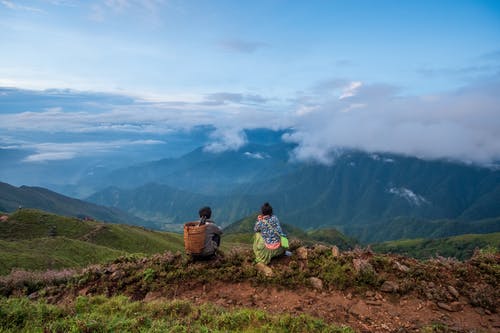 有关小路, 山, 山脉的免费素材图片