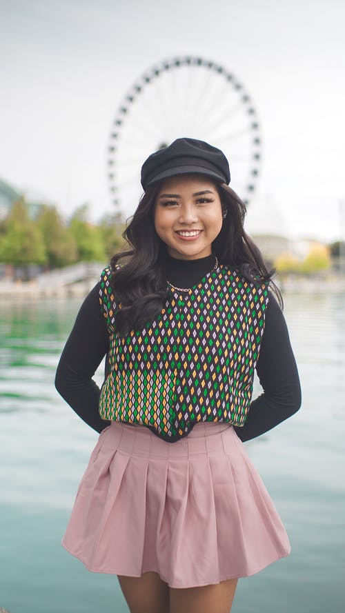 有关垂直拍摄, 微笑, 时尚的免费素材图片