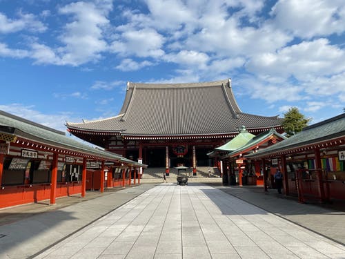 有关临街, 亚洲建筑, 佛寺的免费素材图片