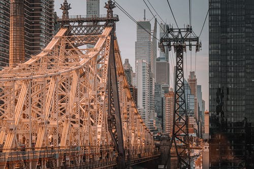 有关东河大桥, 分段, 吊桥的免费素材图片