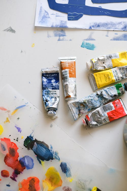 有关丙烯酸树脂, 什锦的, 俯视图的免费素材图片