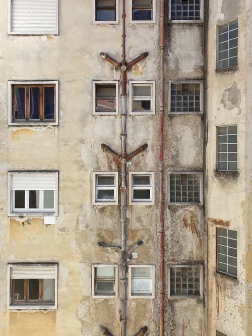 有关公寓楼, 建筑外观, 墙壁的免费素材图片