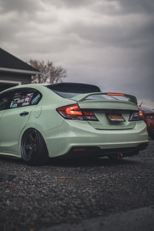 有关保险杠, 停, 垂直拍摄的免费素材图片