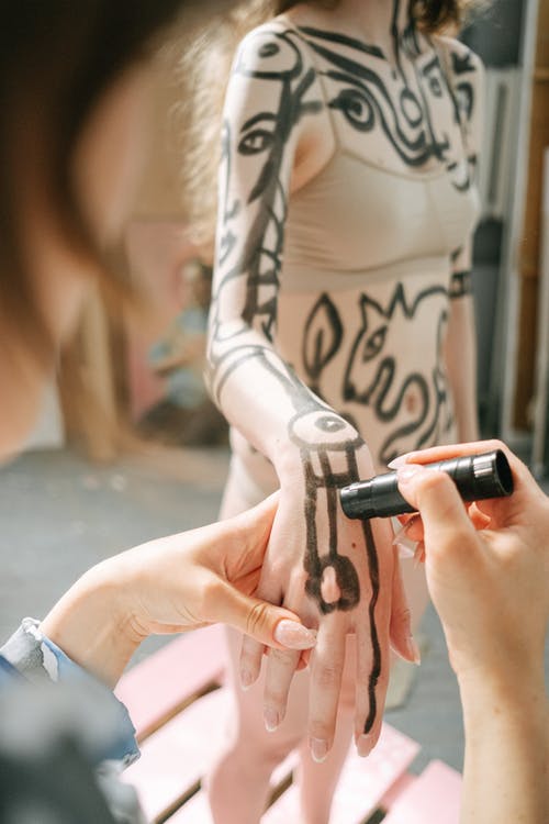 有关人体彩绘, 创造力, 工匠的免费素材图片