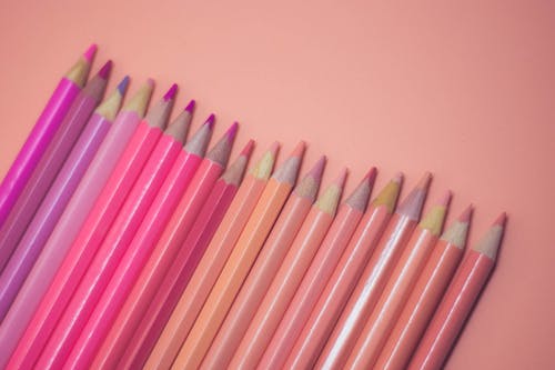 有关彩色铅笔, 柔和的, 柔和的背景的免费素材图片