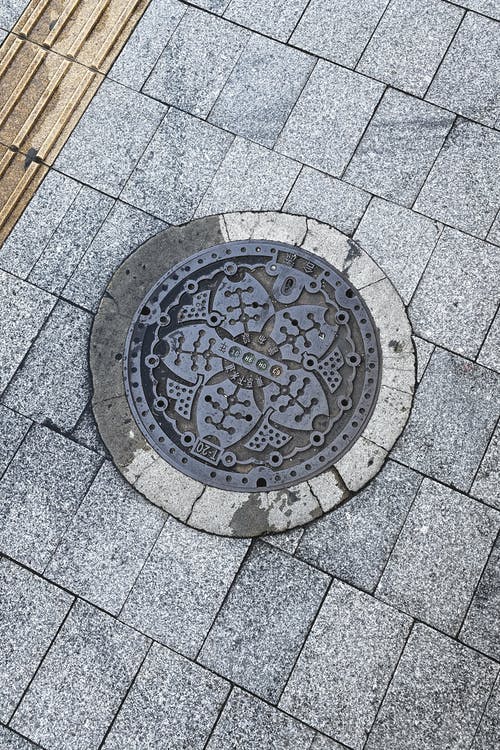 有关人孔, 人行道, 元素的免费素材图片