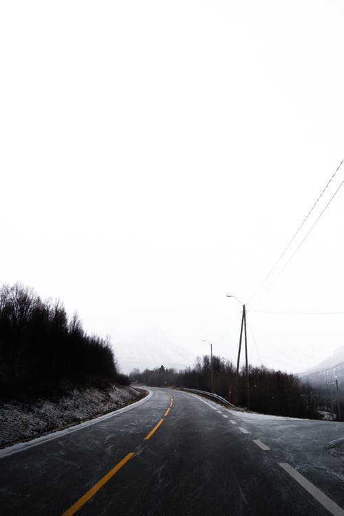 有关乡村小路, 交通系统, 冬季的免费素材图片