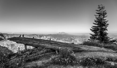 有关单色, 天性, 山的免费素材图片