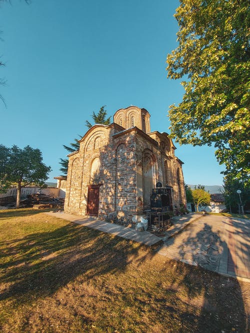 有关中世纪, 从下面, 低角度的免费素材图片