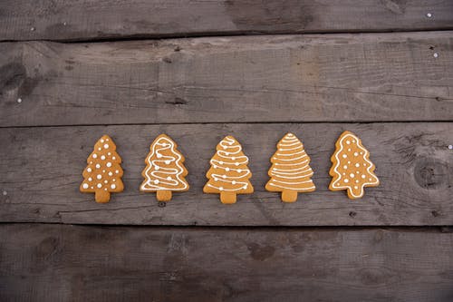 有关Flatlay, 圣诞树, 姜饼的免费素材图片