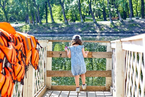 有关儿童, 后视图, 女孩的免费素材图片