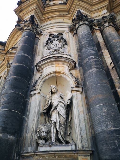 有关低角度视图, 列, 古老的的免费素材图片