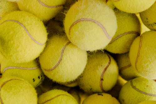 有关特写, 网球, 运动器材的免费素材图片
