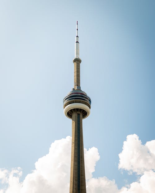 有关加拿大, 加拿大國家電視塔, 垂直拍摄的免费素材图片