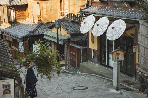 有关东山, 京都, 人行道的免费素材图片