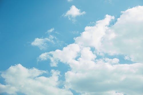 蓝蓝的天空白云 · 免费素材图片
