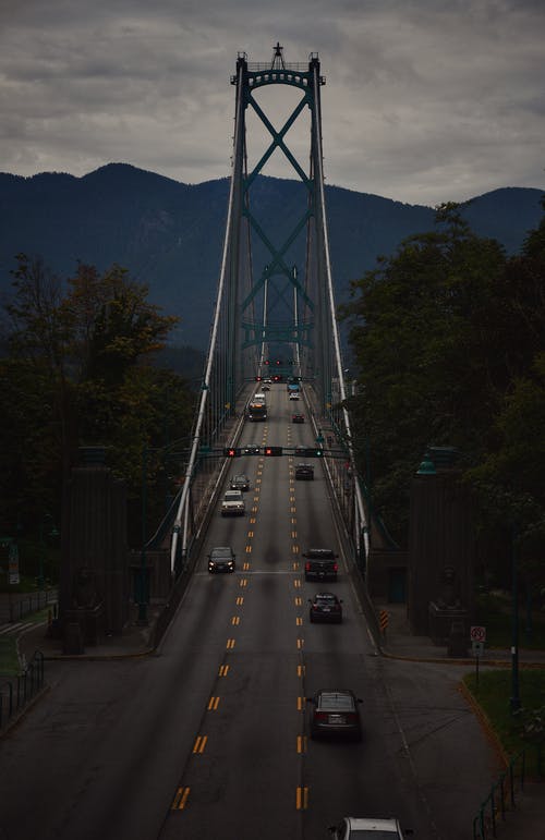 有关交通, 交通系统, 吊桥的免费素材图片