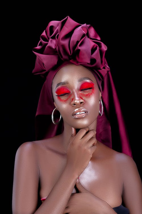 有关化妆, 垂直拍摄, 工作室拍摄的免费素材图片