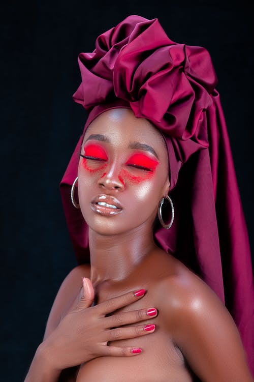 有关化妆, 垂直拍摄, 工作室拍摄的免费素材图片