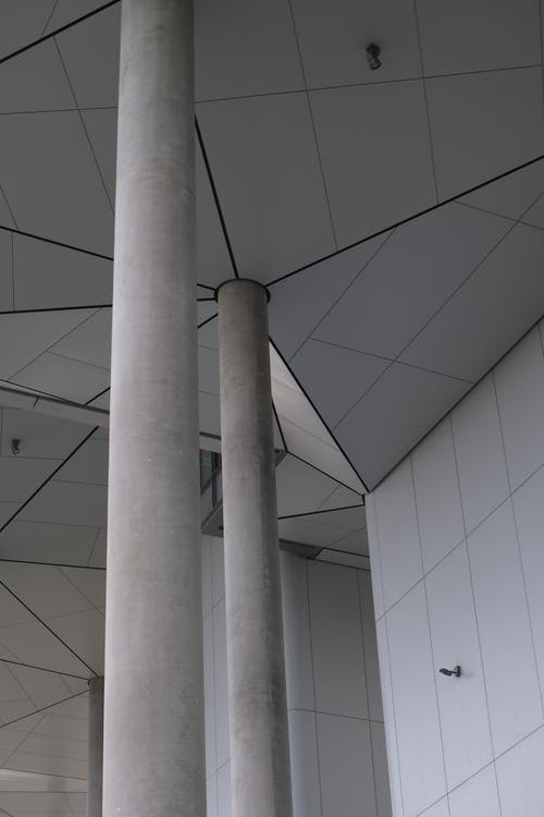 有关内部, 列, 垂直拍摄的免费素材图片