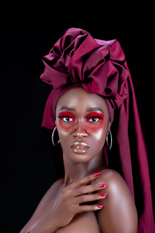 有关化妆, 垂直拍摄, 工作室拍摄的免费素材图片