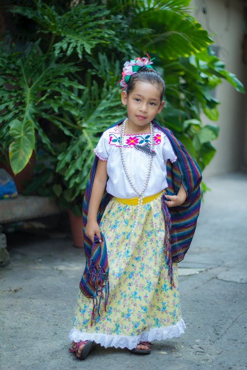 有关传统服饰, 发饰, 可爱的的免费素材图片