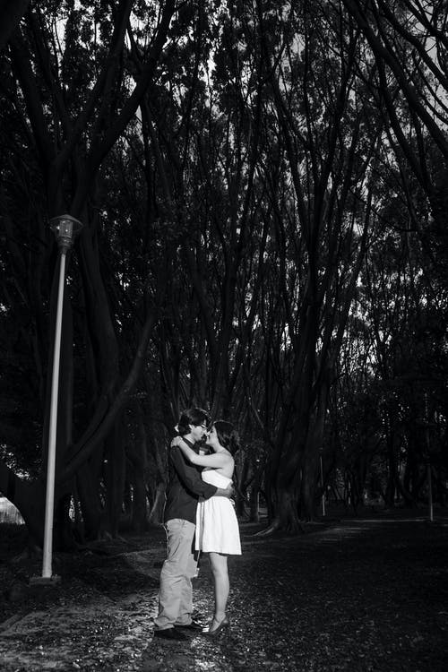 有关一对, 一起, 单色的免费素材图片