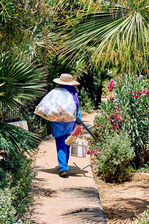 有关垂直拍摄, 垃圾, 塑料袋的免费素材图片