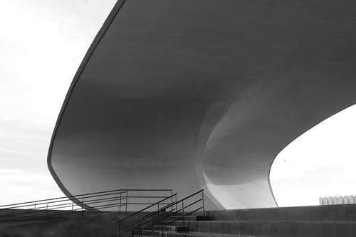 有关单色, 宽, 建筑的免费素材图片