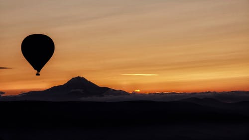 有关剪影, 天性, 山的免费素材图片