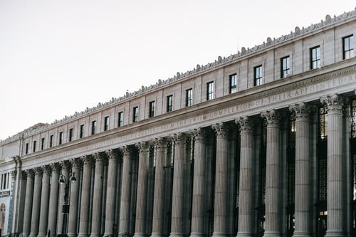 纽约邮局的历史建筑 · 免费素材图片